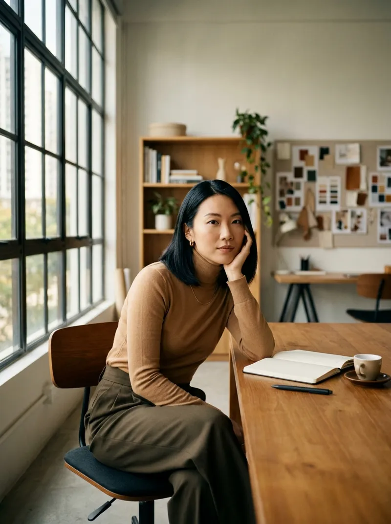 Personal brand portrait 4, real photography or AI? Brand Media by Deek Thailand